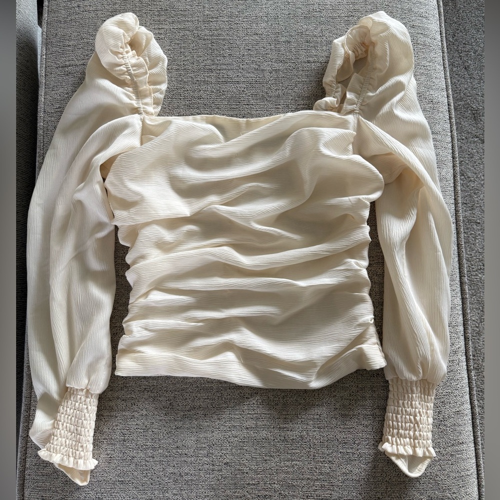 ASTR The Label Cream Top
